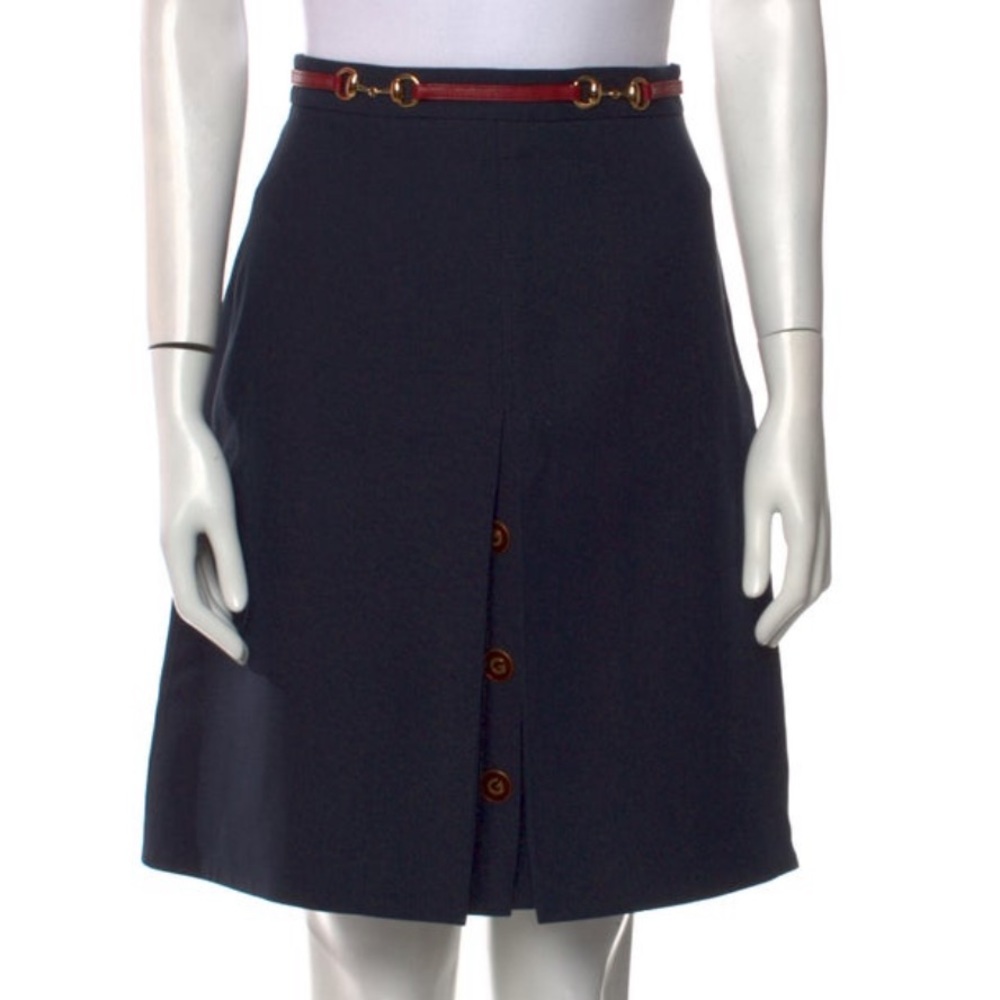 Gucci silk and wool skirt brand new without tags size 36